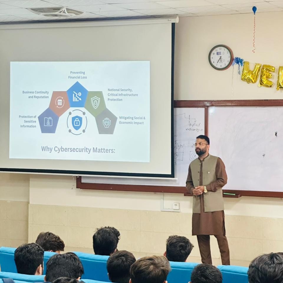 Cyber Security Seminar at UET Mardan