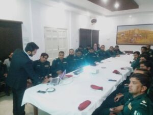 Cyber Security awareness session to rescue 1122 Bahawalpur