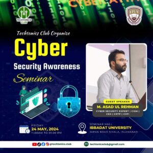 Cybersecurity Seminar at IBADAT International University